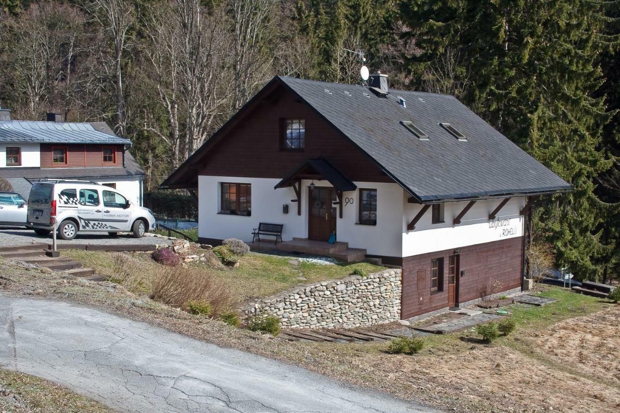 Ubytovani U Rohelu Karlova Studánka エクステリア 写真